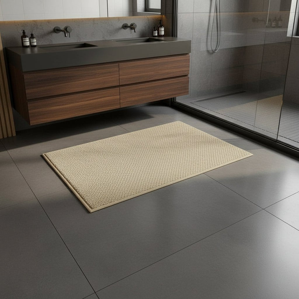 Moisture-Absorbing Geometric Doormat for Entryways