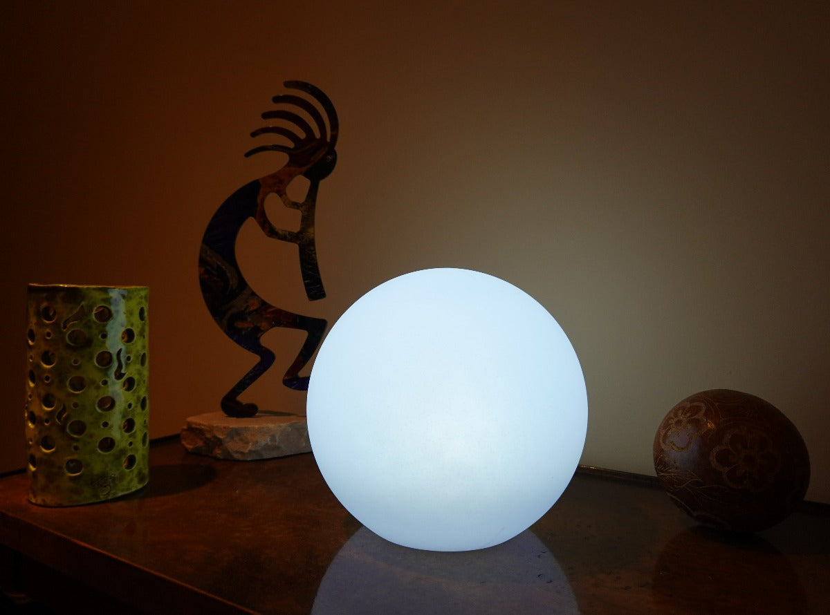 Rechargeable LED Moon Table Lamp with Remote Control