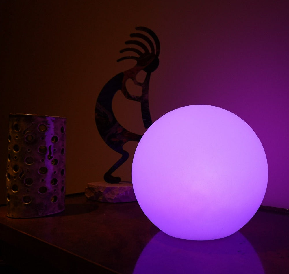 Rechargeable LED Moon Table Lamp with Remote Control