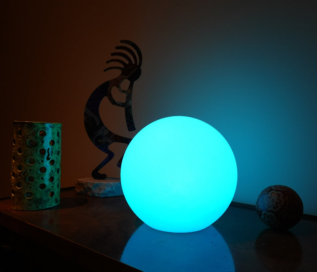 Rechargeable LED Moon Table Lamp with Remote Control