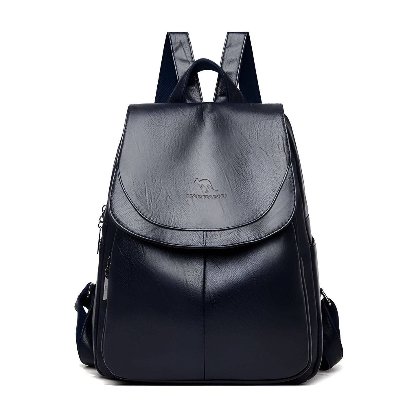 Lightweight Women's Leather Backpack - Stylish Waterproof Design for Daily Use