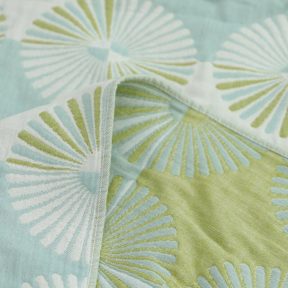 Jacquard Floral Cotton Bath Towel
