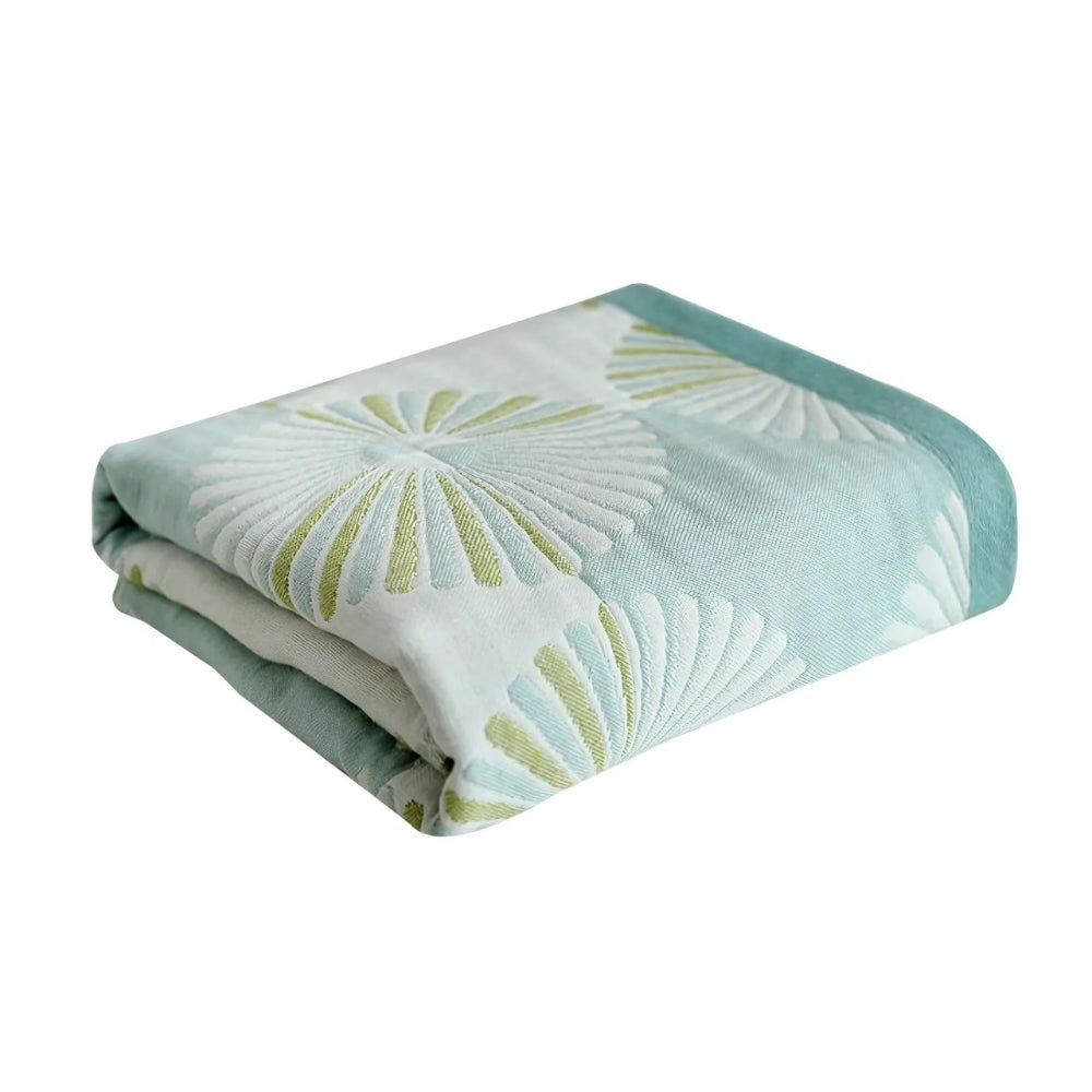Jacquard Floral Cotton Bath Towel