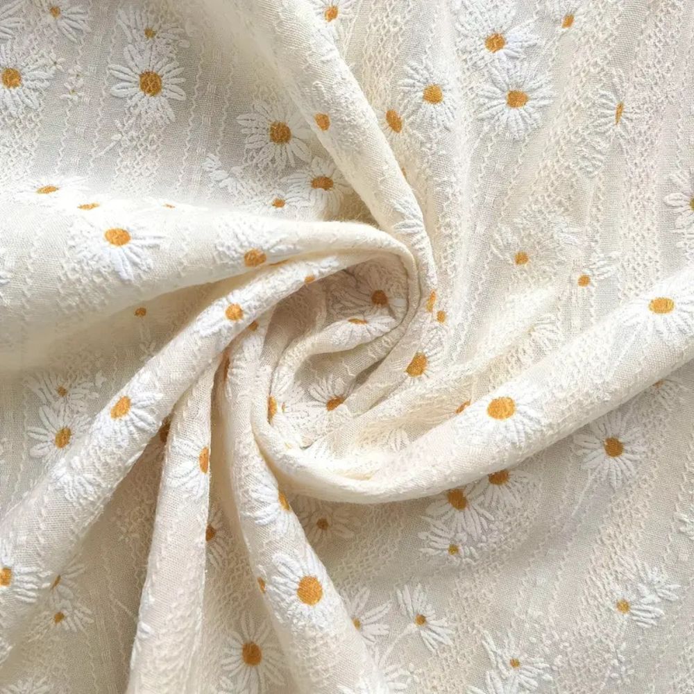 Daisy Breeze Floral Cabinet Curtain