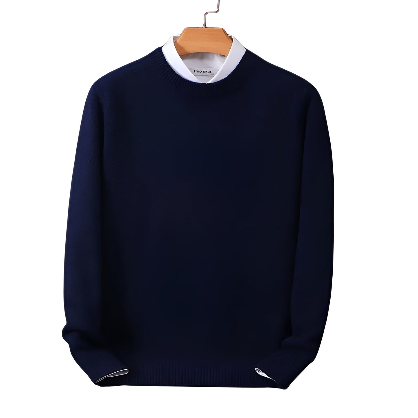 Premium Cashmere Crew Neck Sweater for Ultimate Comfort