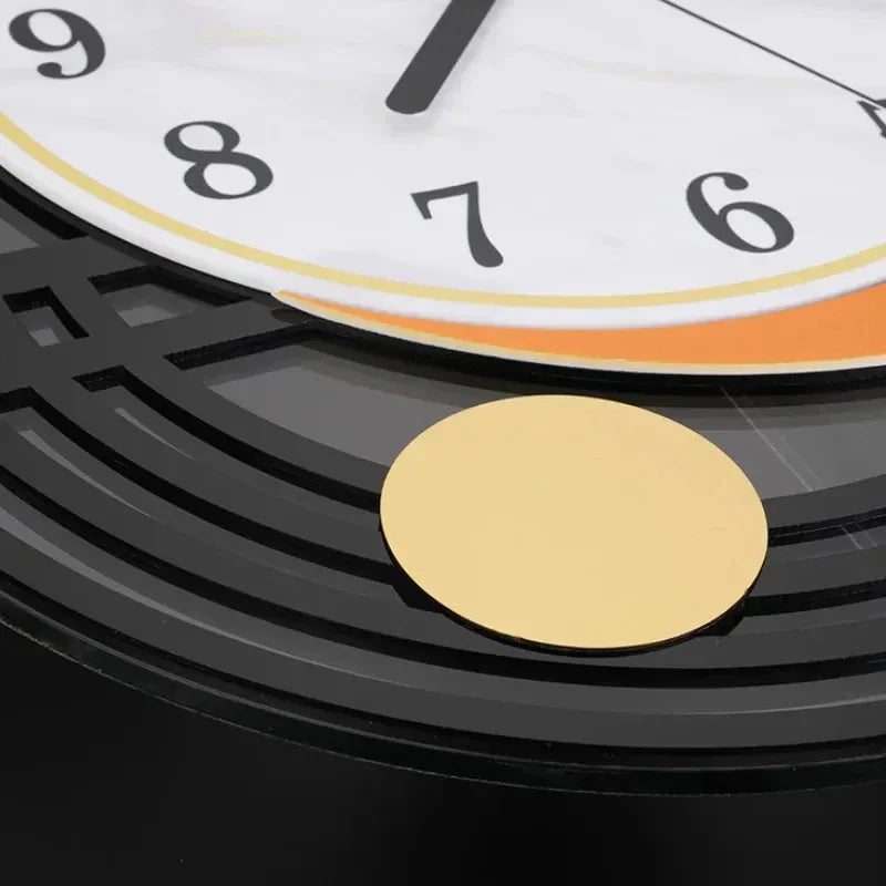 Nautical Acrylic Wall Clock with Silent Movement