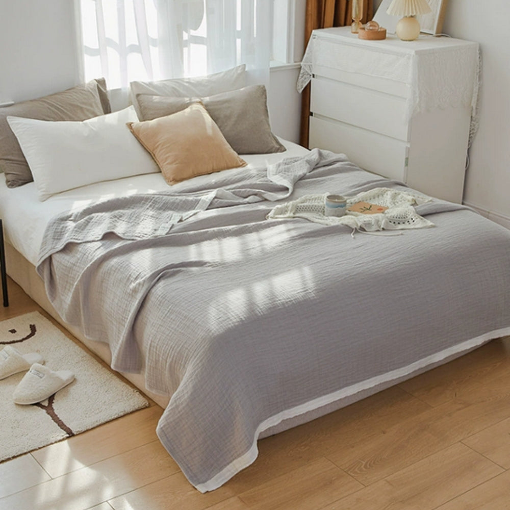 Deluxe Multi-Layer Muslin Cotton Blanket