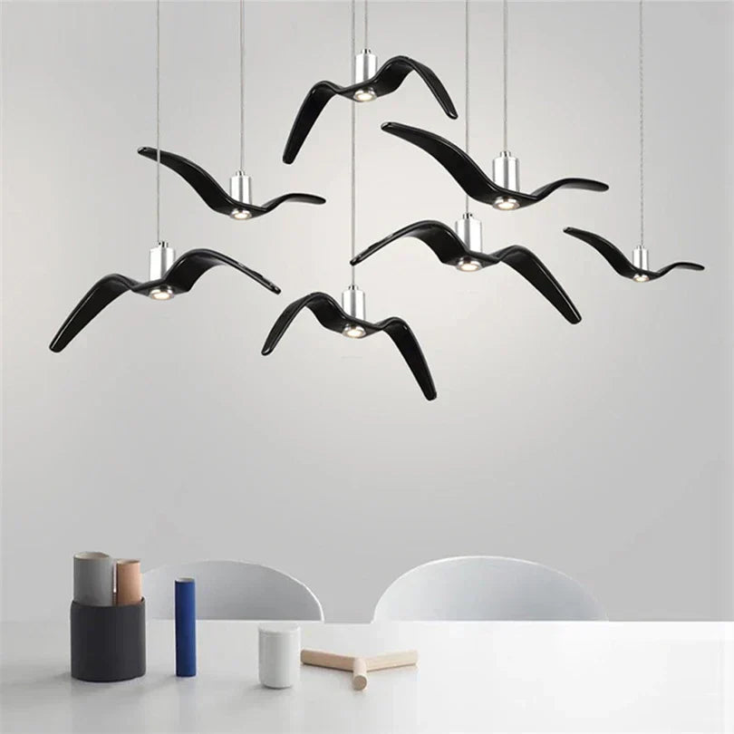 Bird Lamp with Unique Design and Warm Illumination