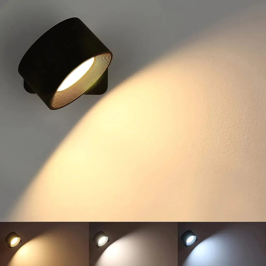 Rechargeable Wireless 360° Swivel Wall Lamp