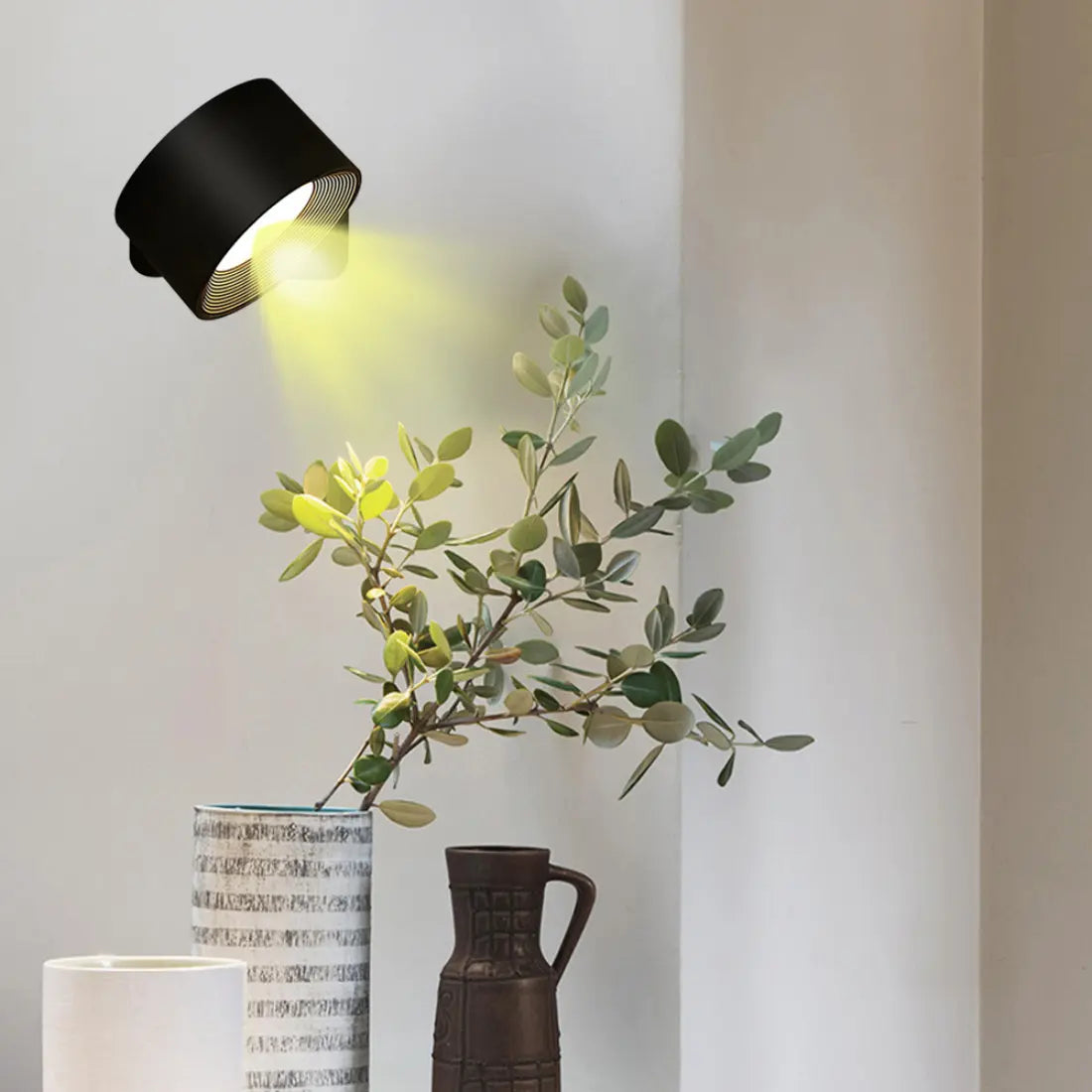 Rechargeable Wireless 360° Swivel Wall Lamp