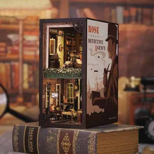DIY Detective House Building Kit with Dust Cover