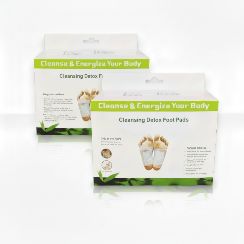 Natural Detox Foot Pads for Overnight Cleansing and Wellness