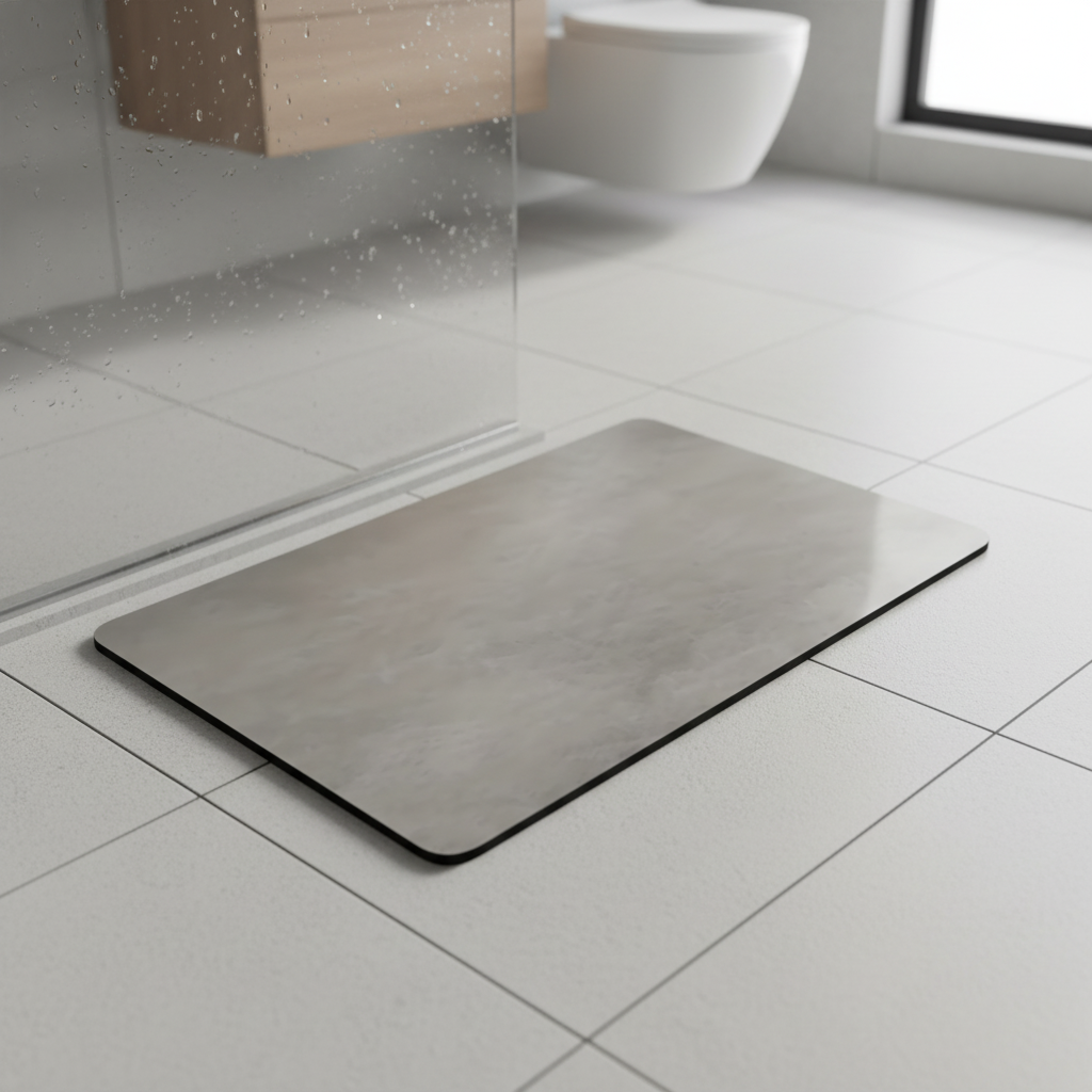 Diatomaceous Earth Non-Slip Bathroom Mat