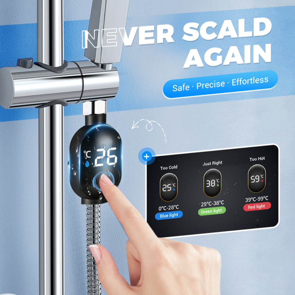 Digital Waterproof Bath Thermometer for Babies and Family