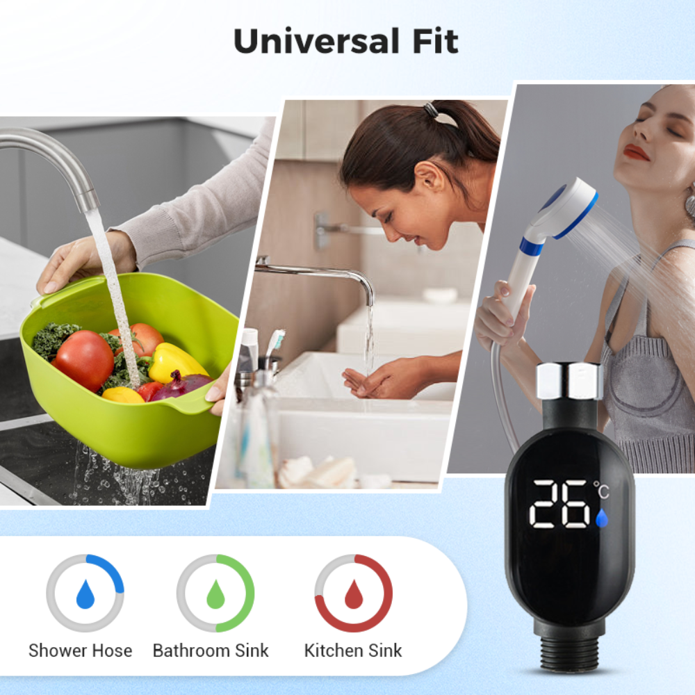 Digital Waterproof Bath Thermometer for Babies and Family