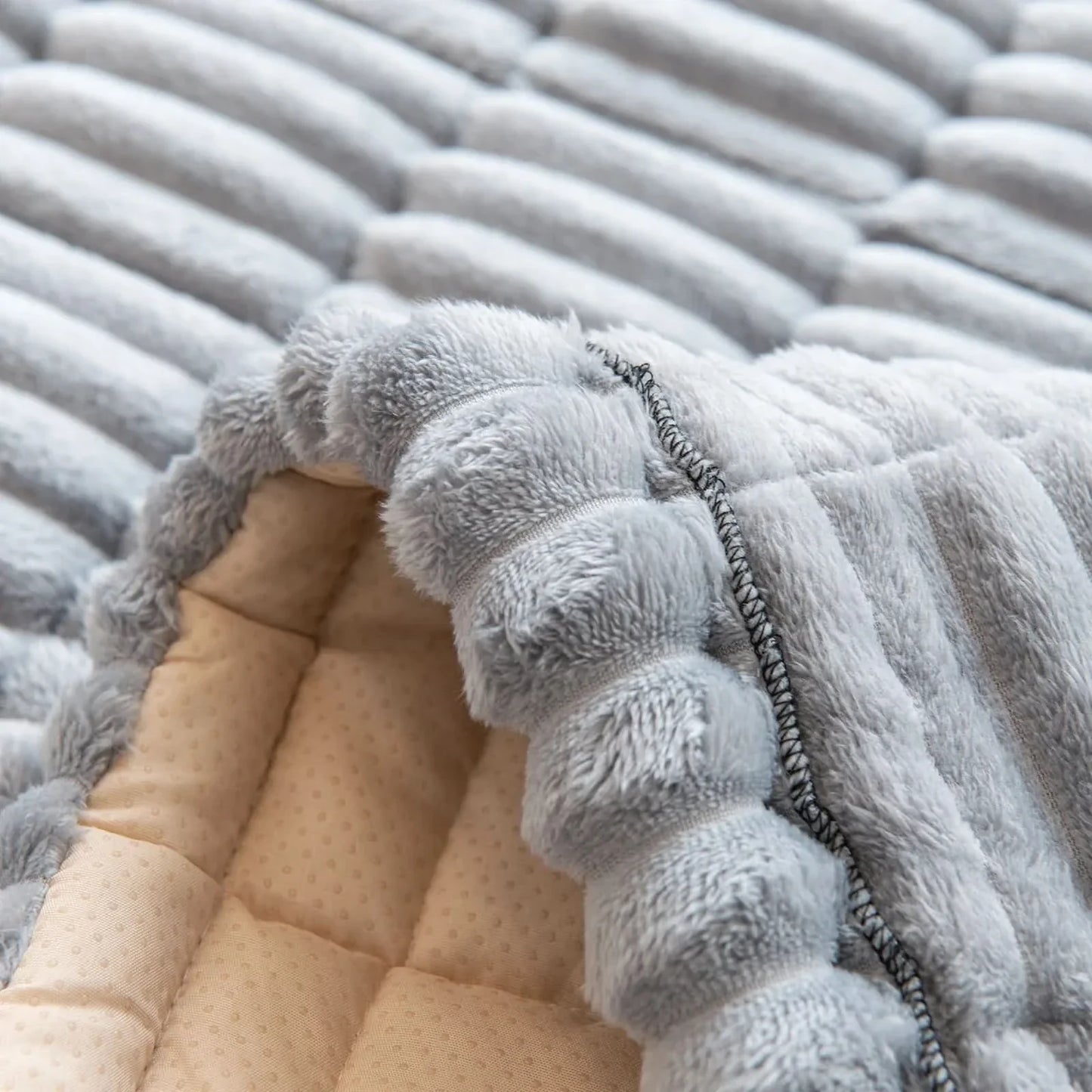 Machine Washable Jacquard Sofa Cover with Non-Slip Design