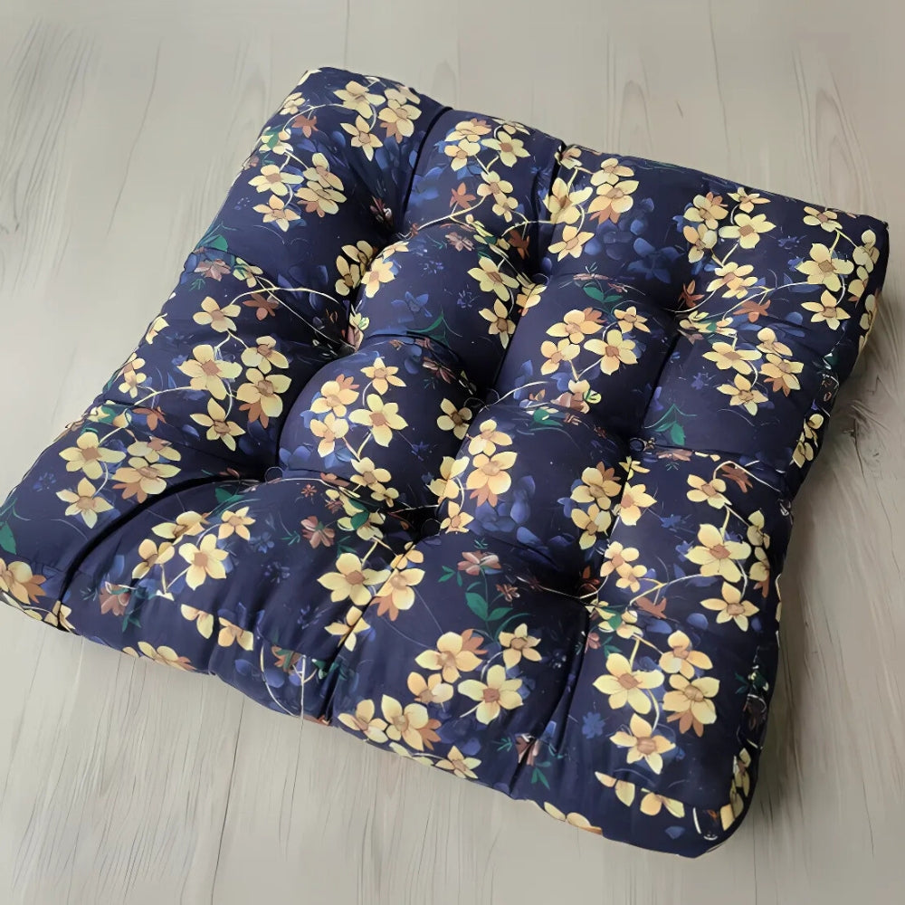 Bohemian Square Cushion with Anti-Slip Straps