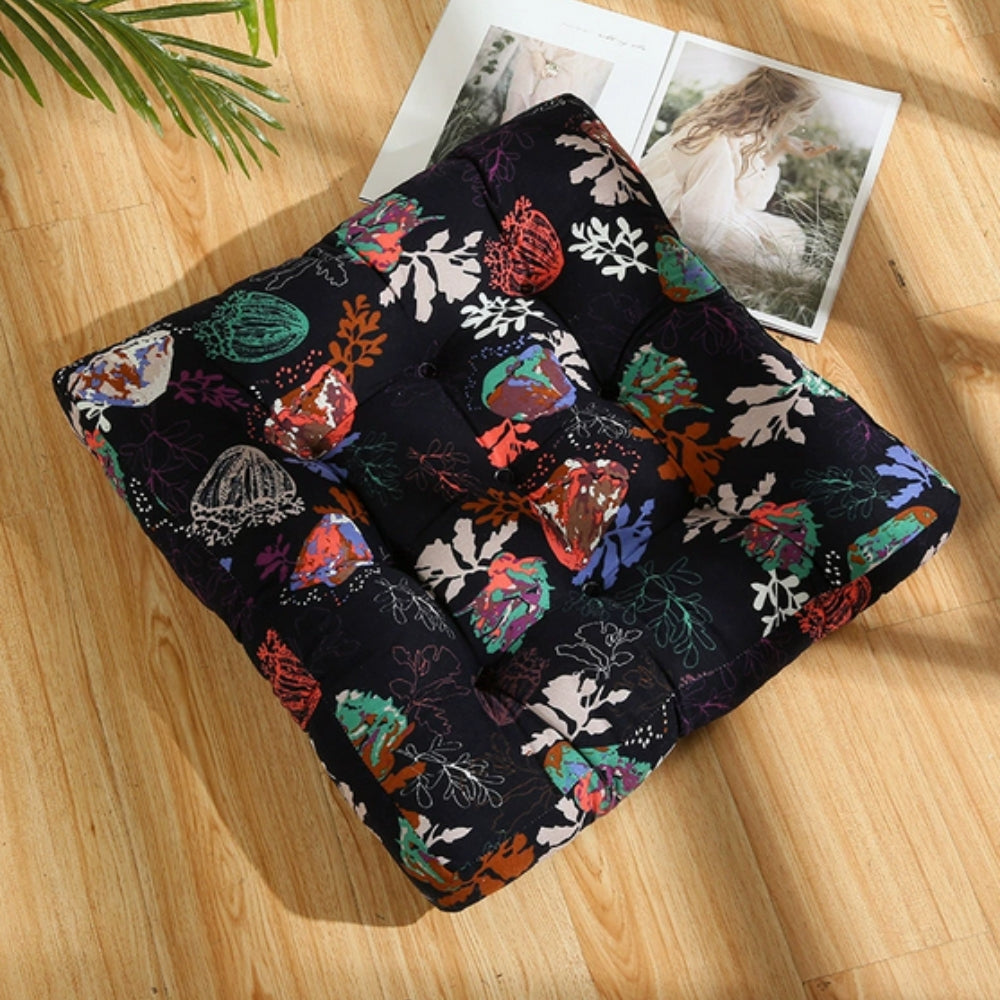 Bohemian Square Cushion with Anti-Slip Straps