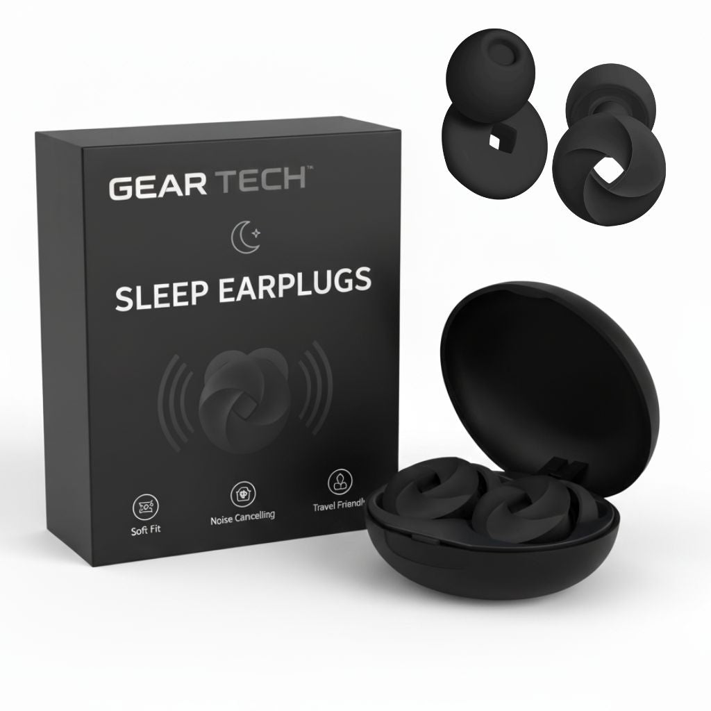 Sleep Ear Plugs with 33 dB Noise Reduction for All-Night Comfort