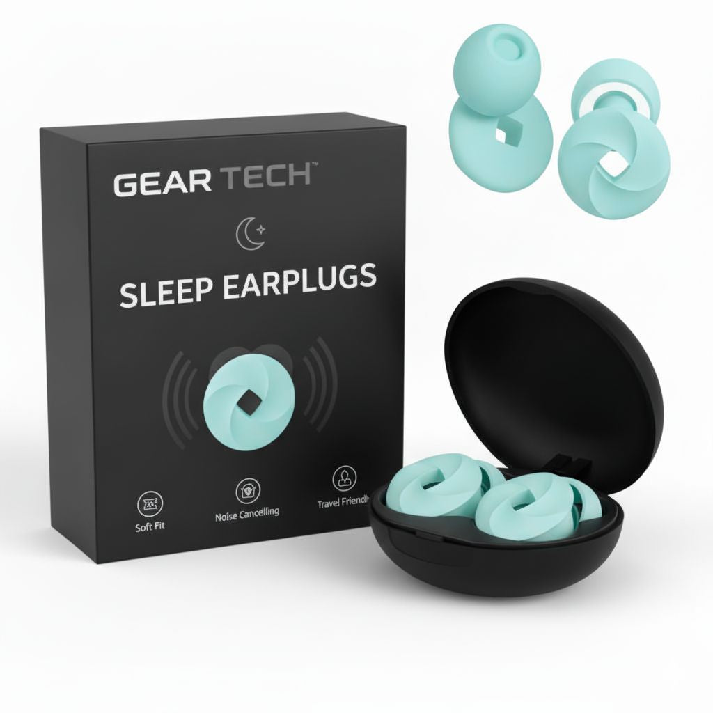 Sleep Ear Plugs with 33 dB Noise Reduction for All-Night Comfort