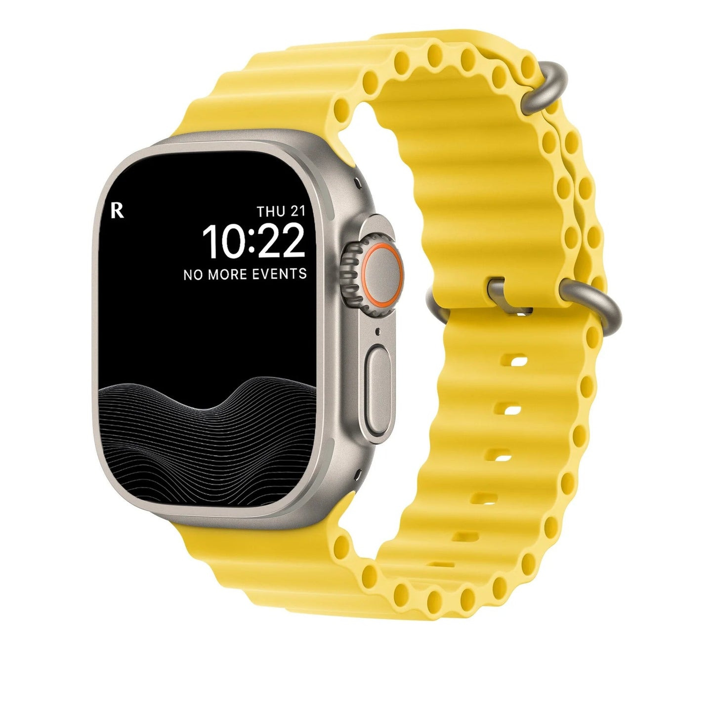 Ocean-Inspired Stretchable Silicone Watch Band for Apple Watch