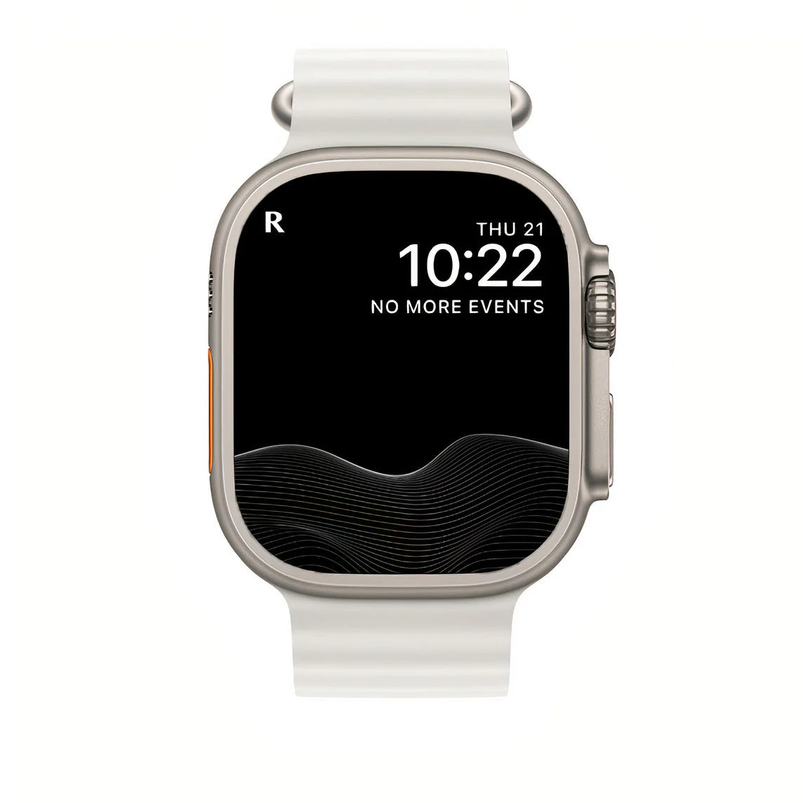 Ocean-Inspired Stretchable Silicone Watch Band for Apple Watch