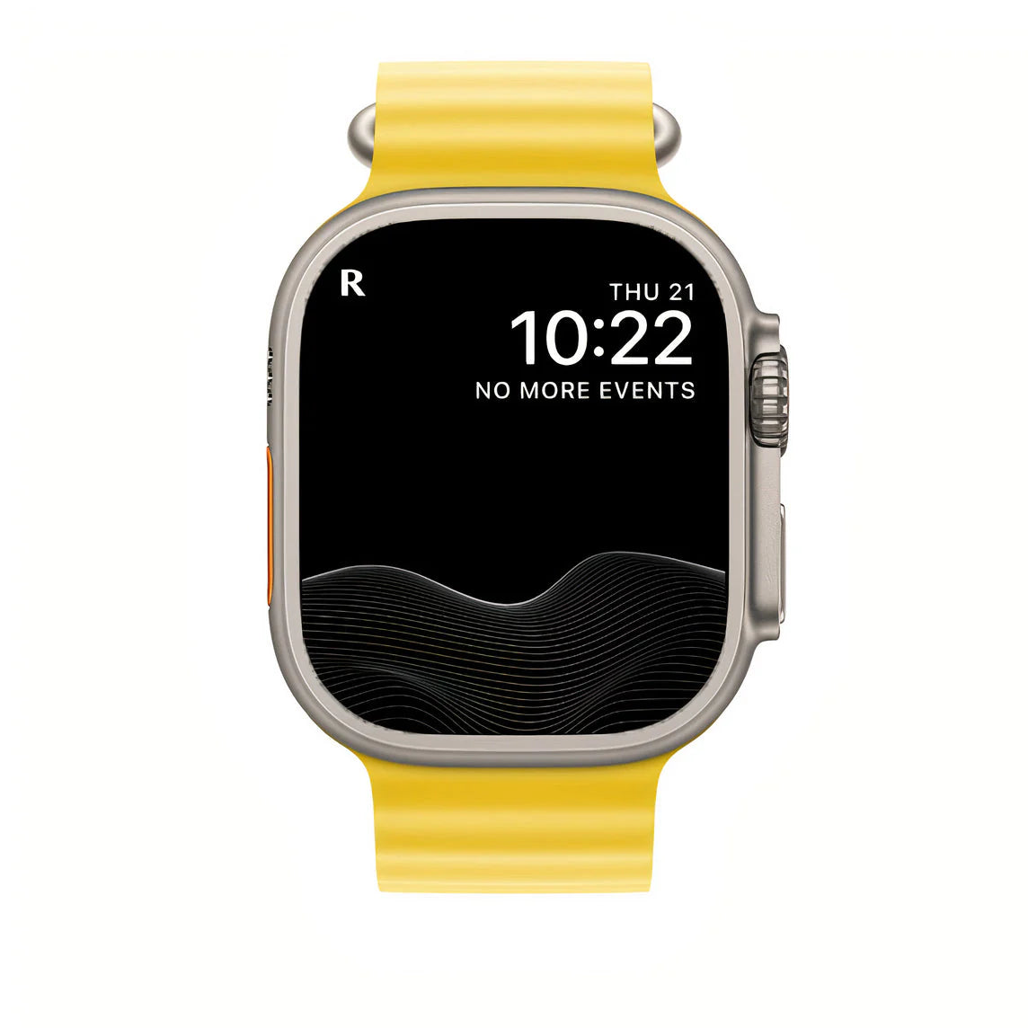 Ocean-Inspired Stretchable Silicone Watch Band for Apple Watch
