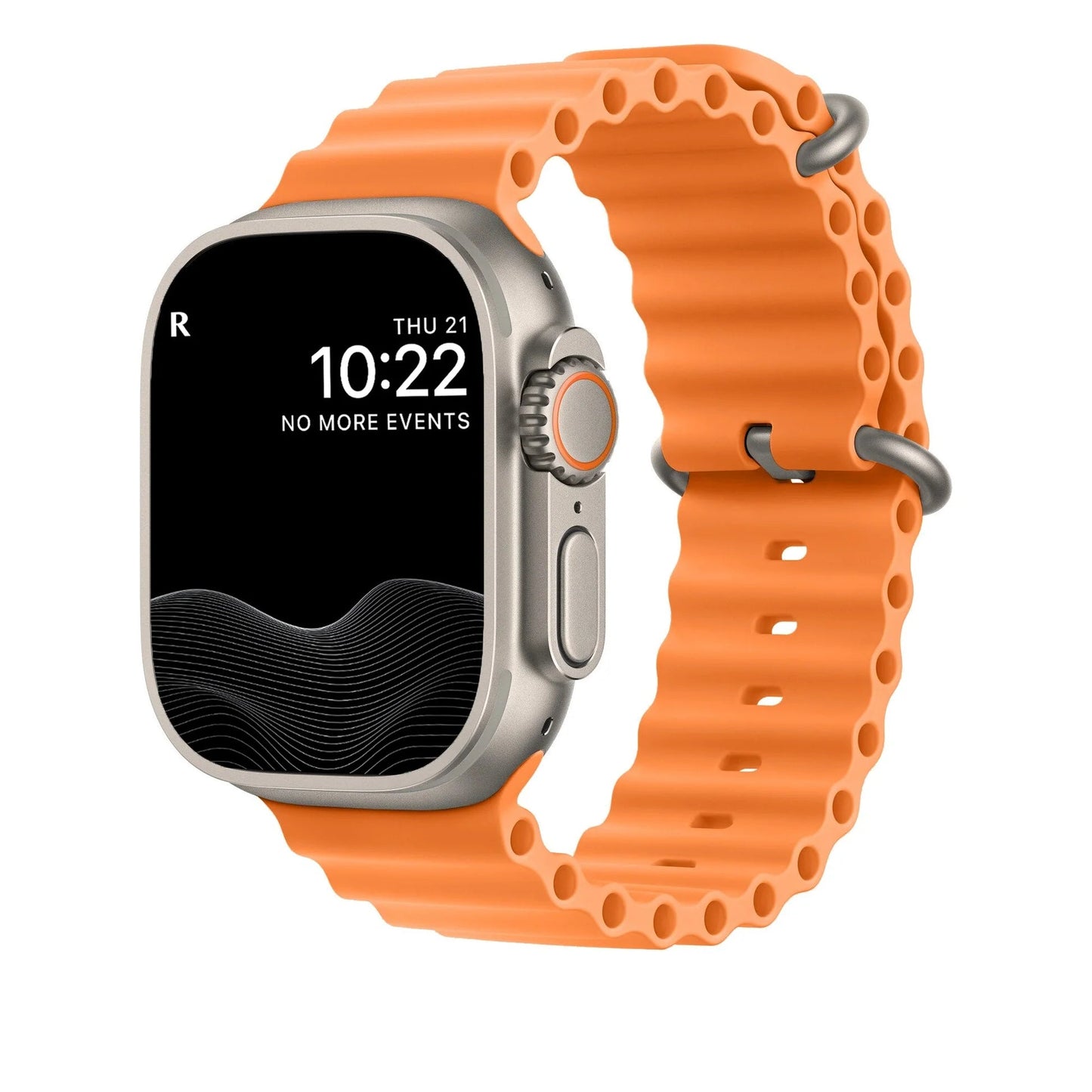 Ocean-Inspired Stretchable Silicone Watch Band for Apple Watch