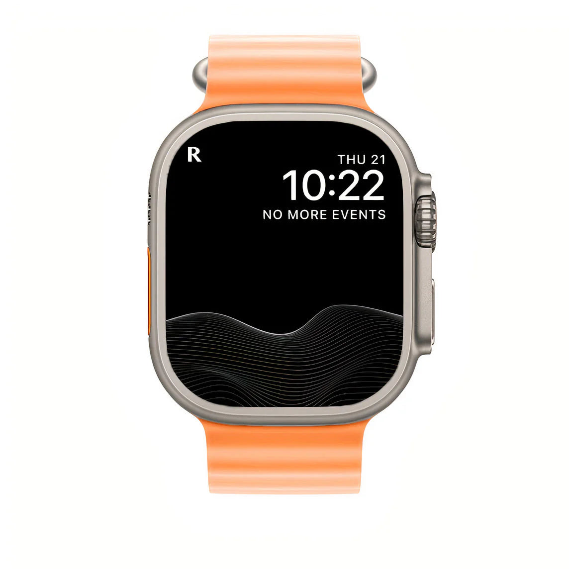 Ocean-Inspired Stretchable Silicone Watch Band for Apple Watch