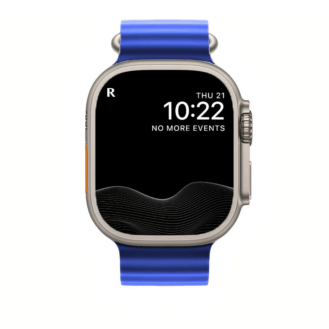 Ocean-Inspired Stretchable Silicone Watch Band for Apple Watch