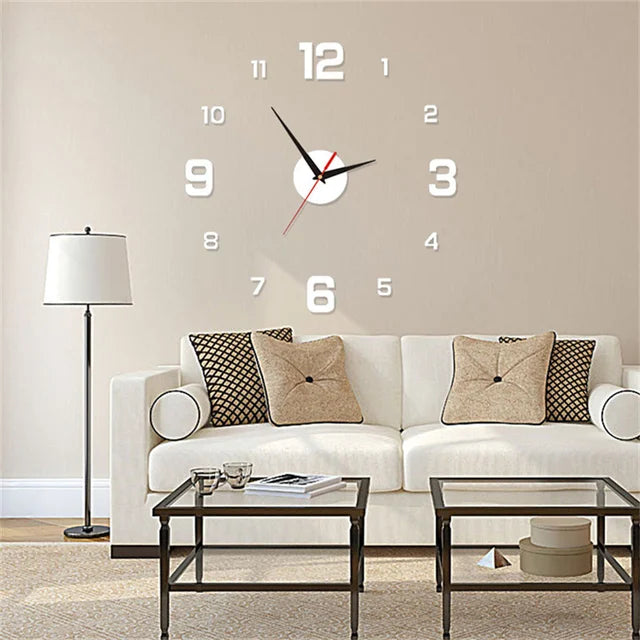 Frameless Borderless Wall Clock