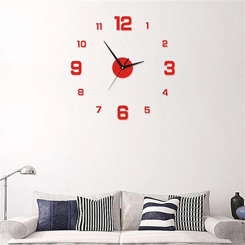 Frameless Borderless Wall Clock