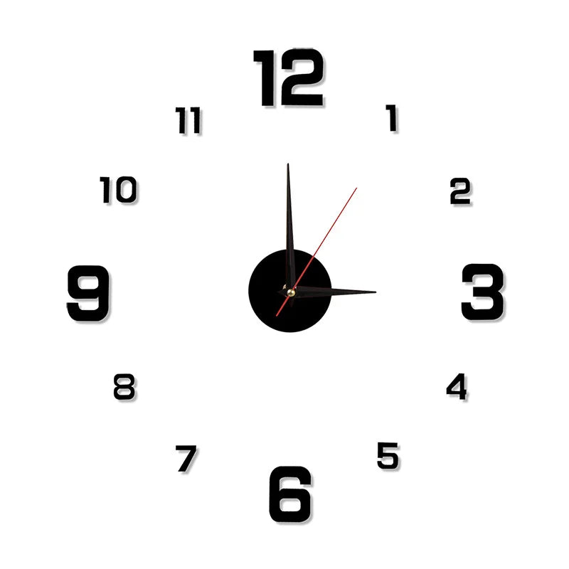 Frameless Borderless Wall Clock