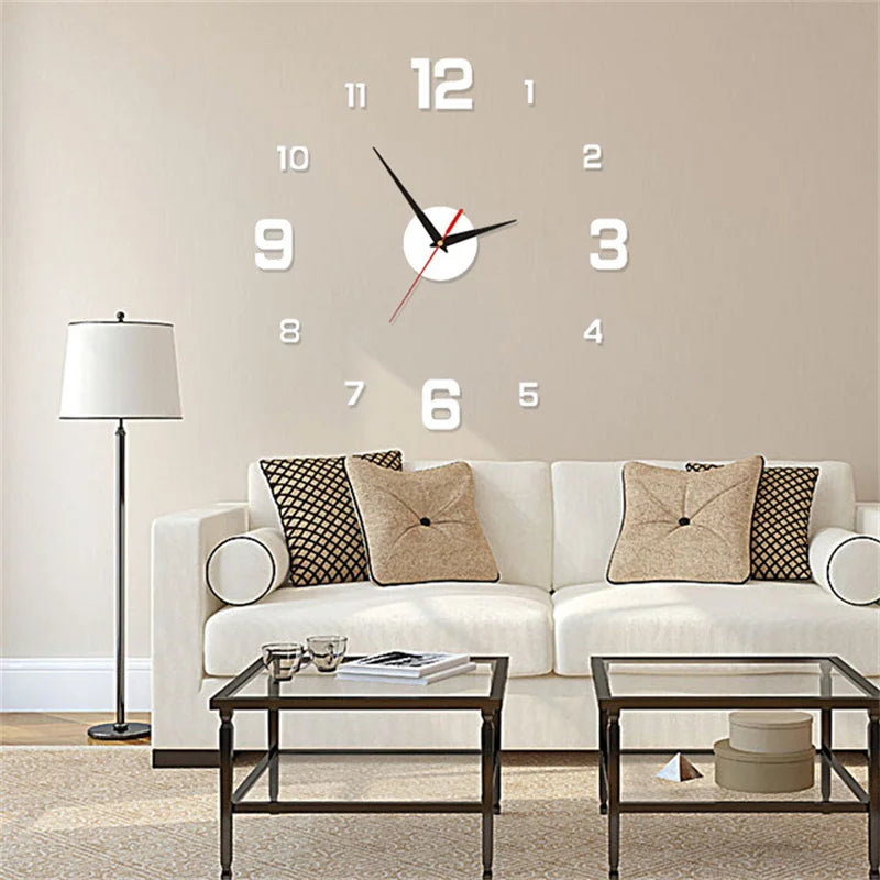 Frameless Borderless Wall Clock