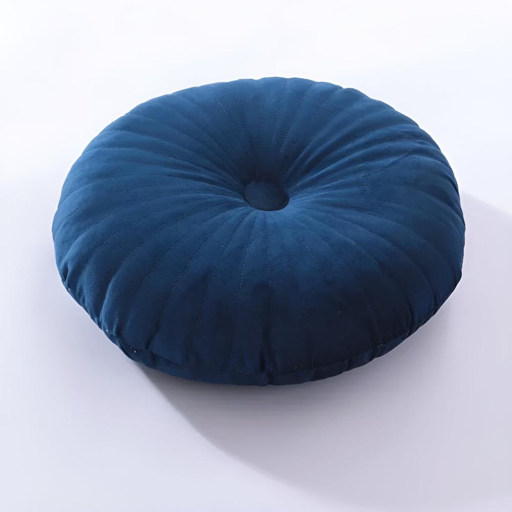 Pumpkin-Shaped Plush Cushion in Vibrant Colors