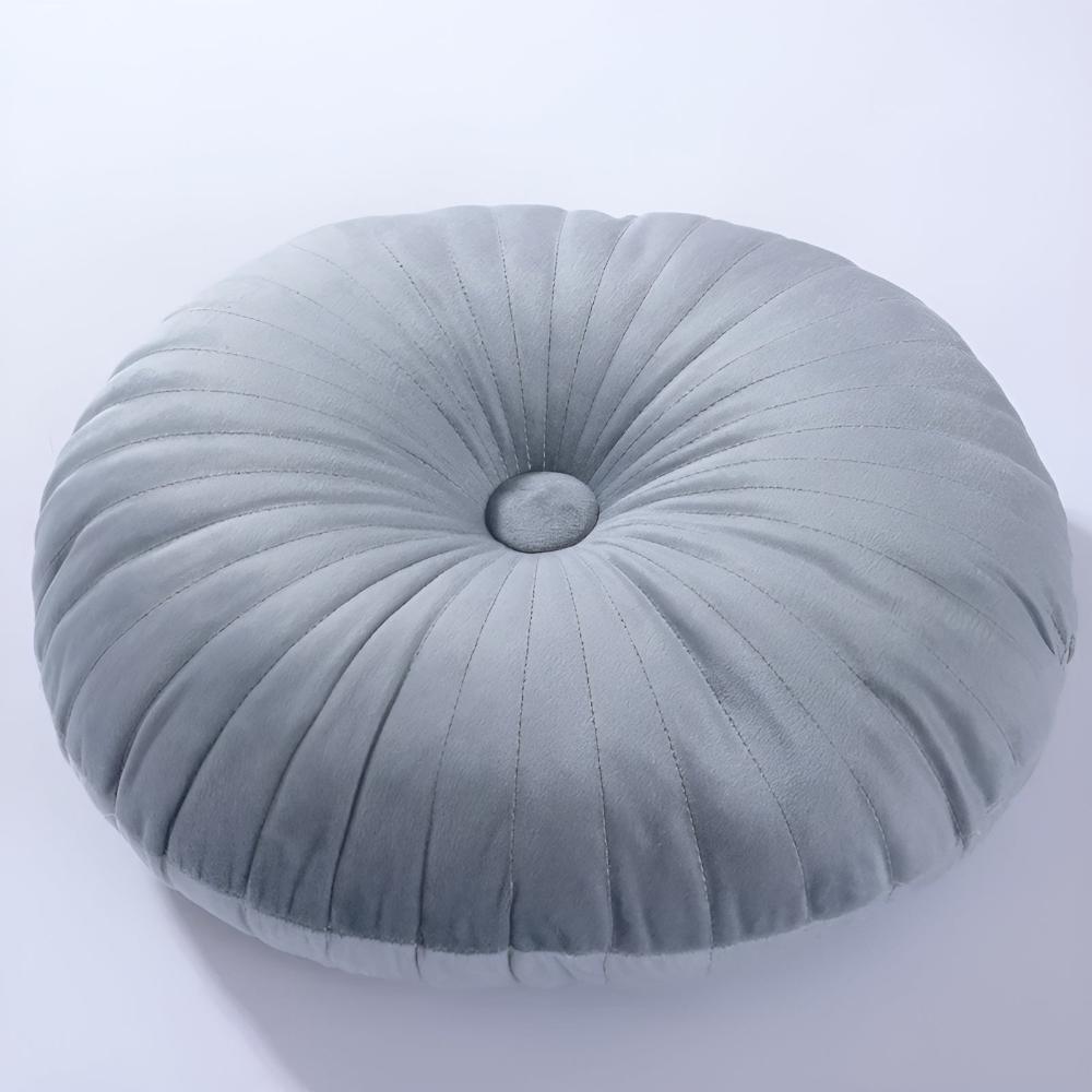 Pumpkin-Shaped Plush Cushion in Vibrant Colors