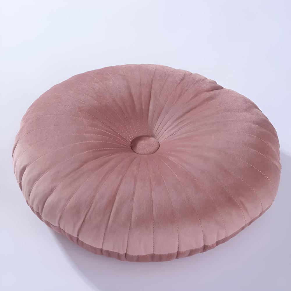 Pumpkin-Shaped Plush Cushion in Vibrant Colors