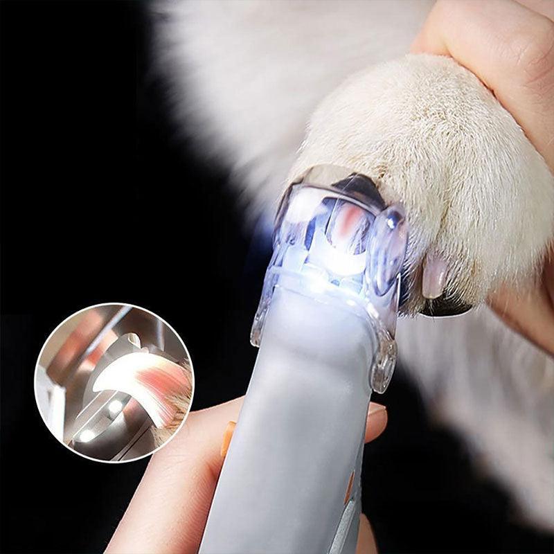 LED Dog Nail Clipper with Quick Sensor Safety Feature