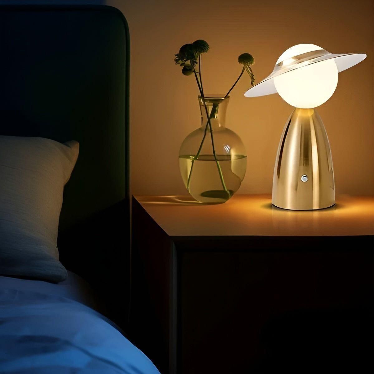 Portable Wireless Charging Table Lamp for Home Use