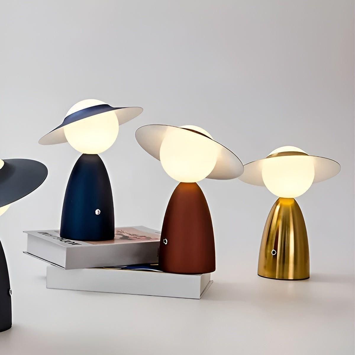 Portable Wireless Charging Table Lamp for Home Use