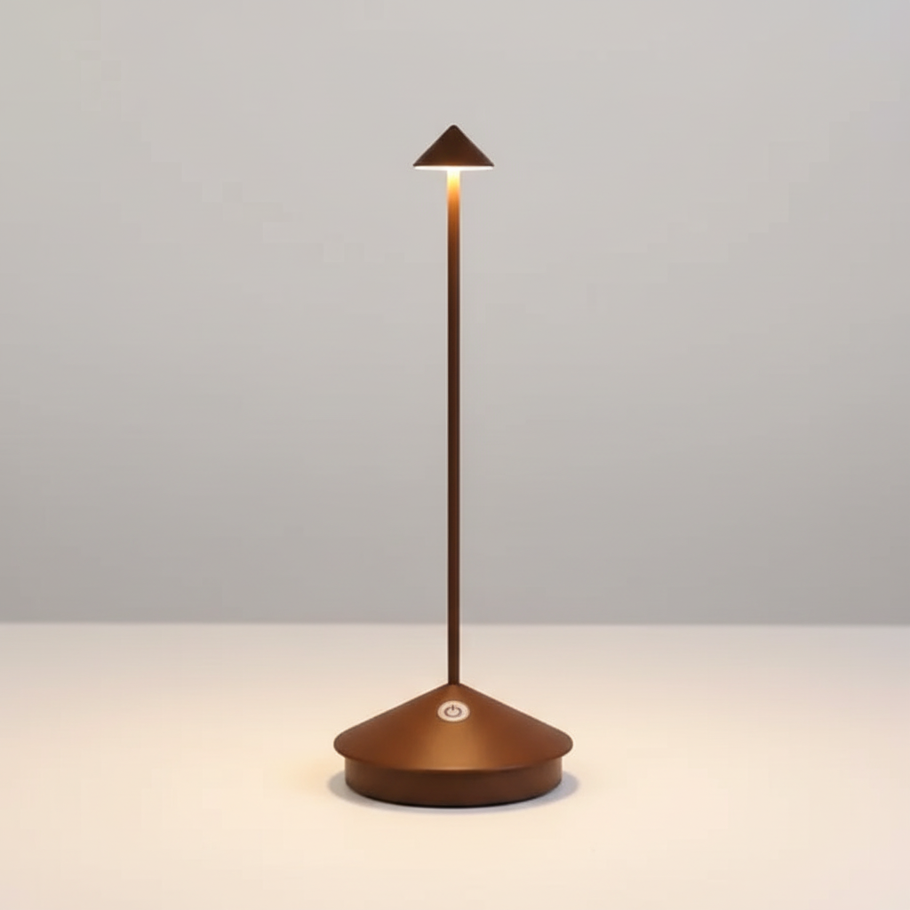 Wireless Rechargeable LED Table Lamp with Adjustable Brightness