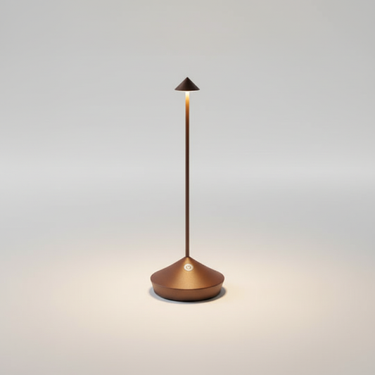 Cordless Waterproof LED Table Lamp with Adjustable Brightness