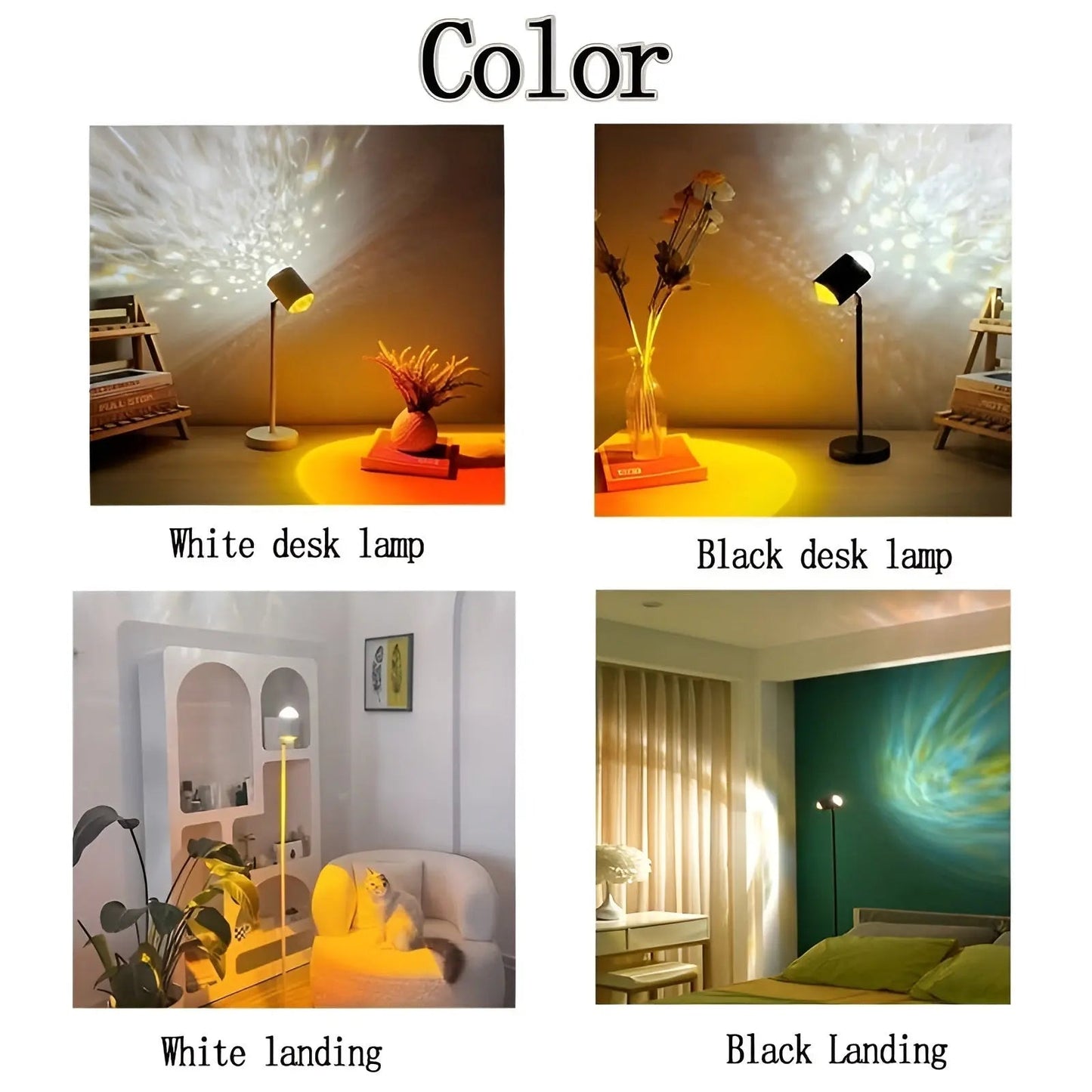 USB Color Changing Bedside Lamp