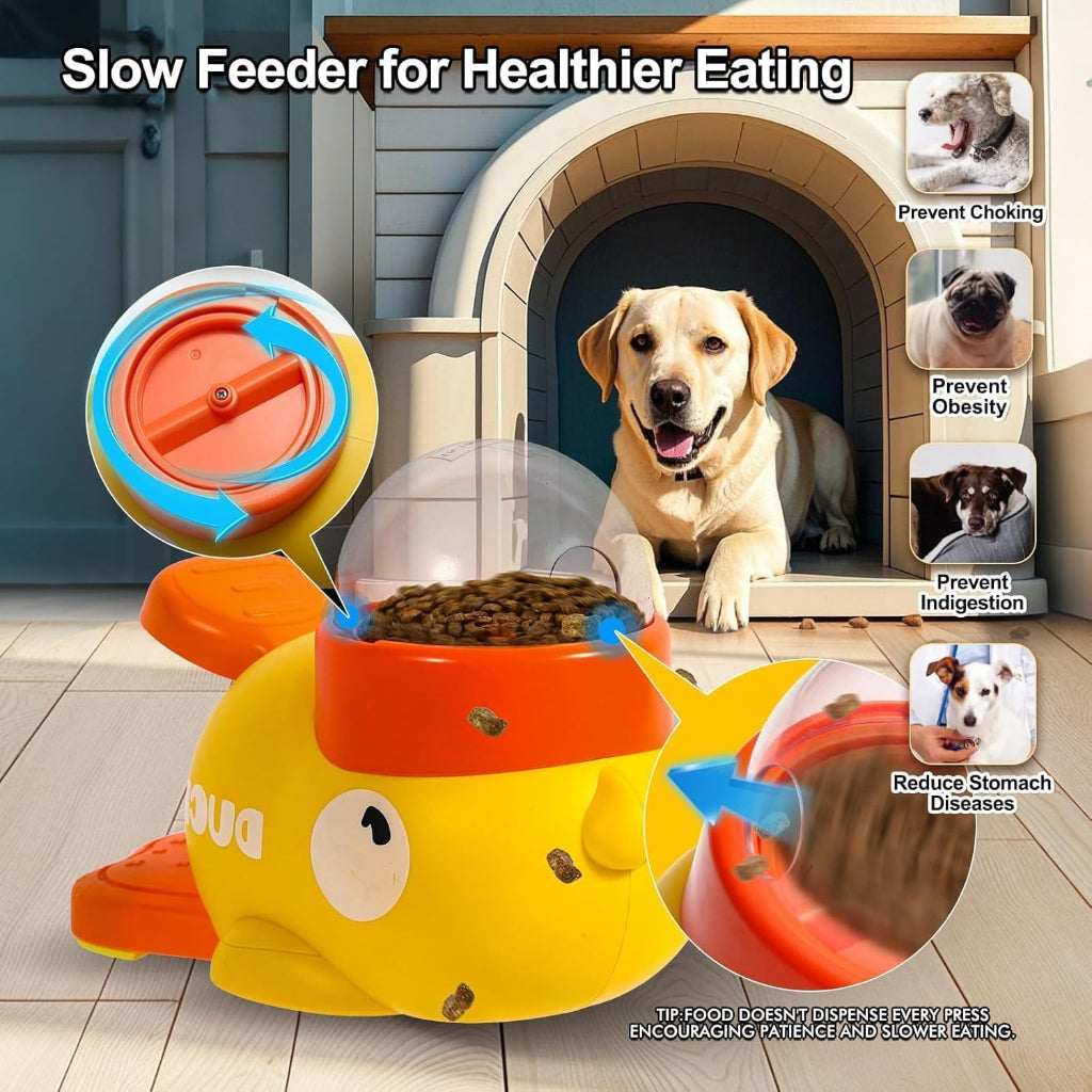Interactive Treat Dispenser Dog Toy for Mental Stimulation