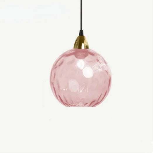Clear Glass Pendant Light with E27 Socket for Modern Interiors