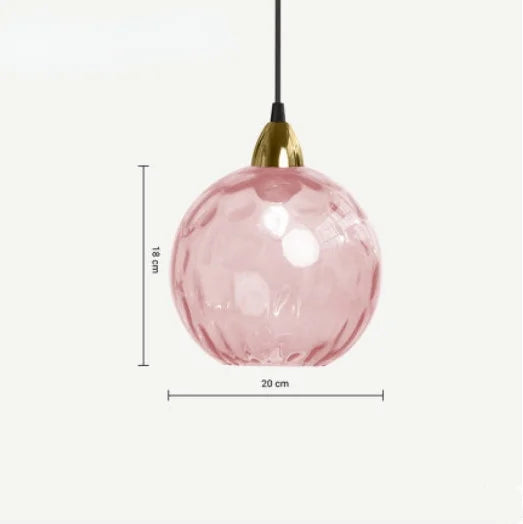 Glass Ball Pendant Light - Elegant Sphere Design