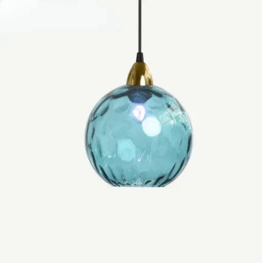 Clear Glass Pendant Light with E27 Socket for Modern Interiors