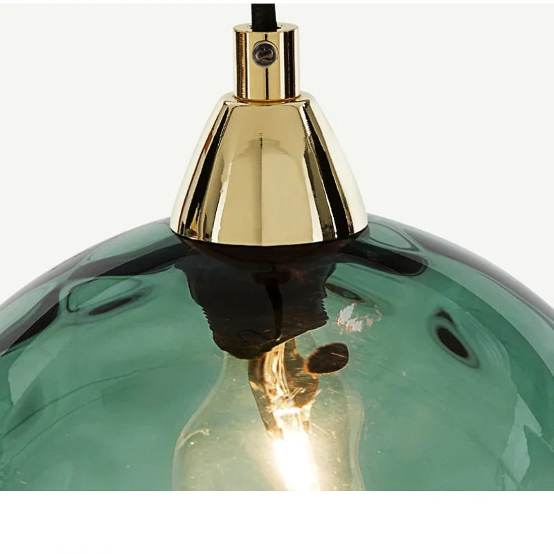 Glass Ball Pendant Light - Elegant Sphere Design