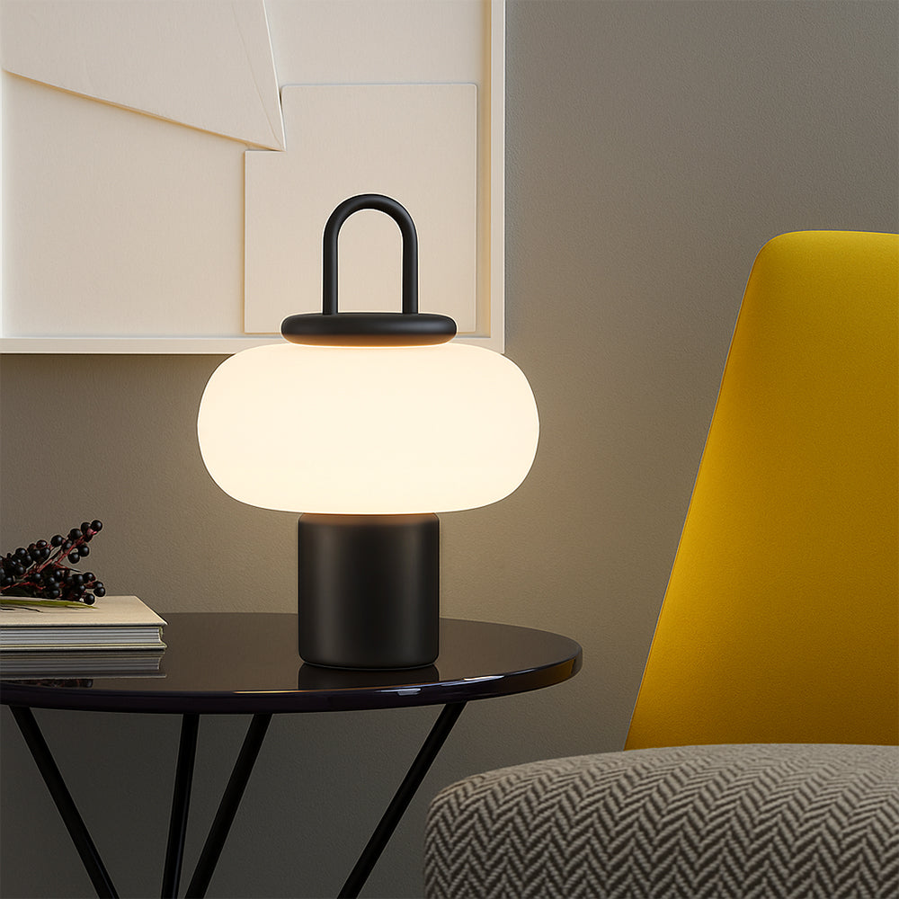 Scandinavian Minimalist Glass Table Lamp