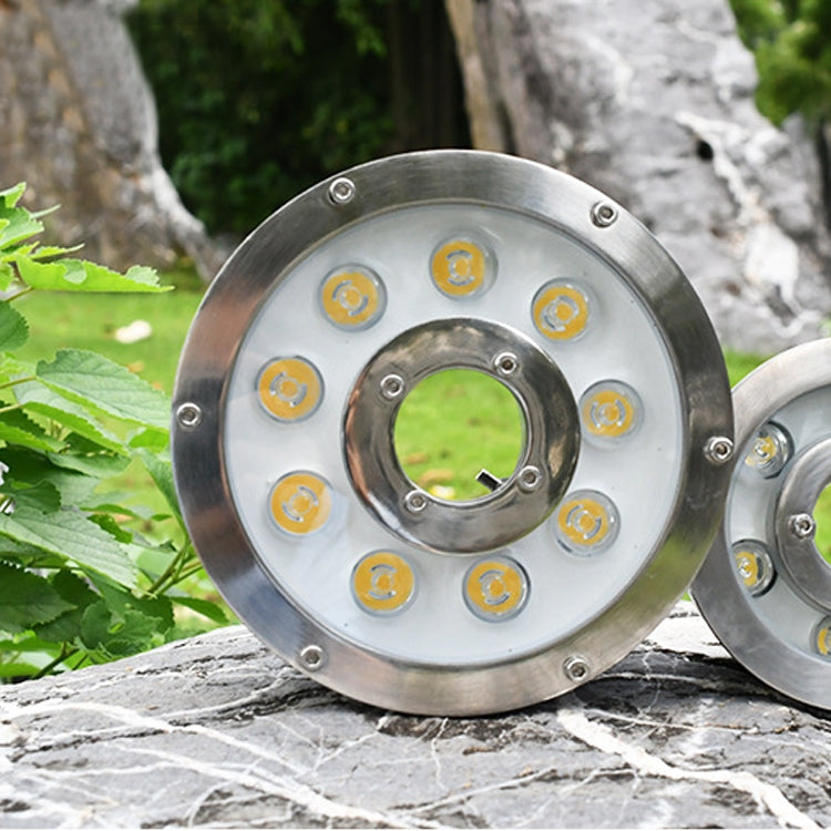 Color Changing LED Underwater Fountain Light - Aluminum Alloy, 24V